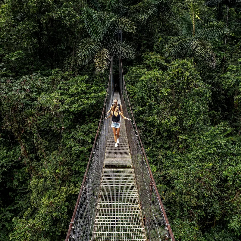 Total relaxation in the Baldi Hot Springs thermal pools surrounded by tropical gardens.
